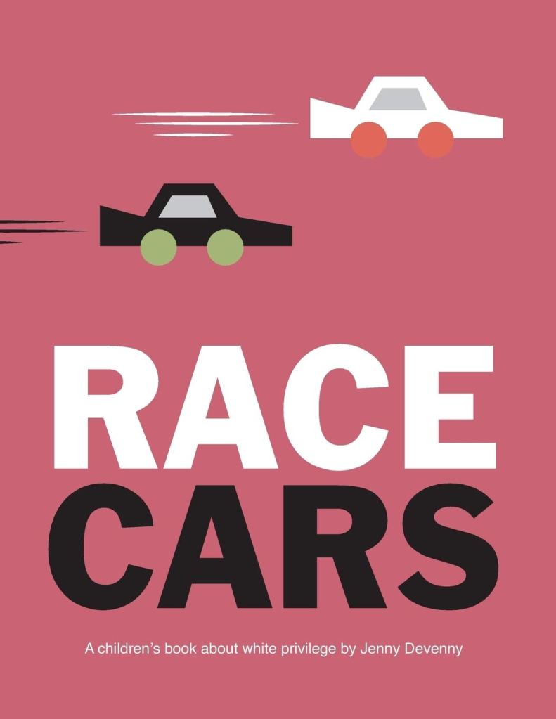 Book cover of "Race Cars" by Jenny Devenny